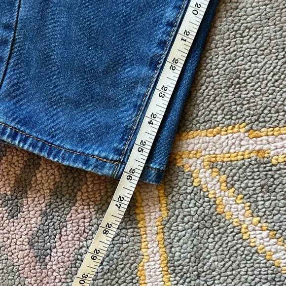 SHEIN Elastic Cinch Waist Button Fly Jeans - 27 - Picture 6 of 7